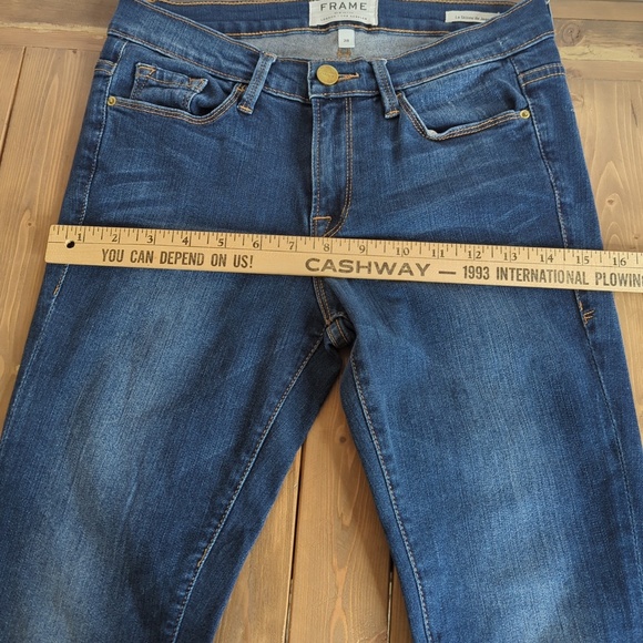 Frame Women’s Le Skinny Jeans SZ 28 (fits 27″ W) - Picture 8 of 14